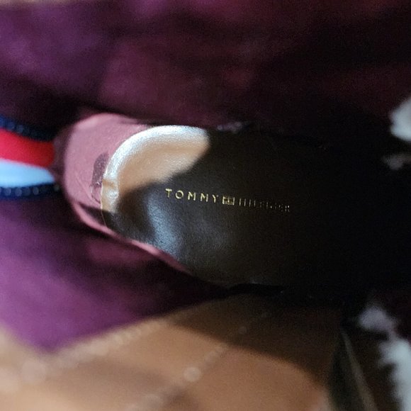 NEW Tommy Hilfiger Women's Sole Block Heel Platform Combat Boot Size 10M - Picture 8 of 9